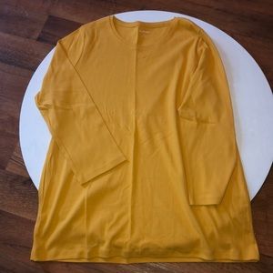 yellow long sleeve